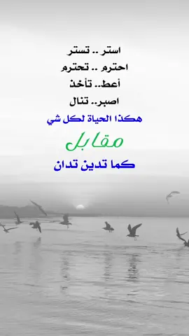كما تدين تدان #اكسبلورexplore #اعادة_النشر🔃 #ادعيه_اذكار_تسبيح_دعاء_استغفار #استر_تستر_إحترم_تحترم_وكماتدين___تدان #كما_تدين_تدان 