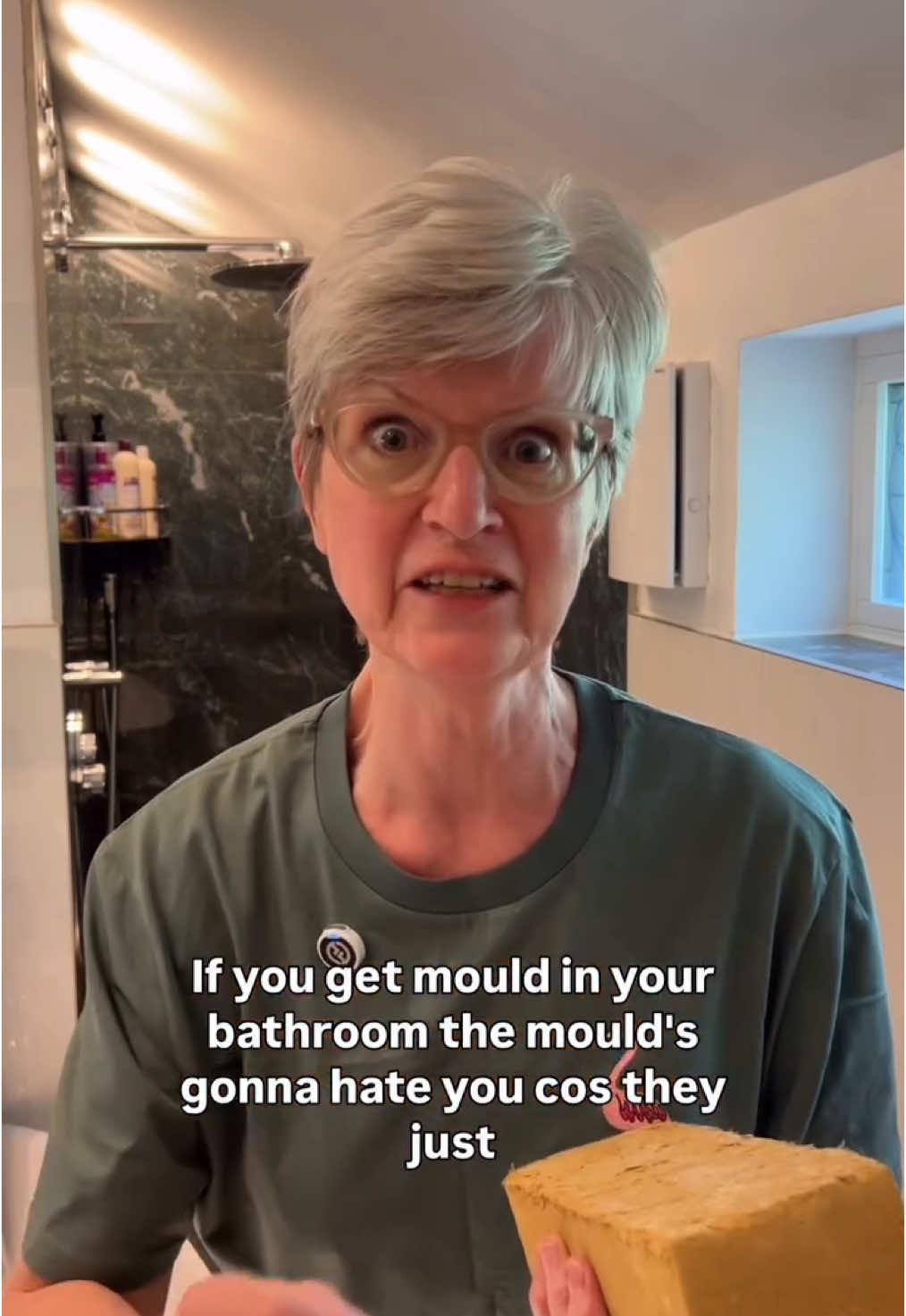 Clay on your bathroom will manage moisture for you.  It’s hydroscopic which means it absorbs and releases moisture giving you a steady rate of humidity.  Ideal for those with asthma who get triggered by high humidity.  Perfect in bathrooms with cold spots that lead to condensation and mould.  If you’re working on the bathroom don’t do anything until you’ve looked into clay plaster as an option.  #clay  #plaster #bathroom @lakedistrictpropertyrenovator 