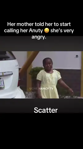 Her mother told her to start calling her Anuty 😀 she’s very angry.#treasurejthomas #fypシ゚ #nollywoodmovies 