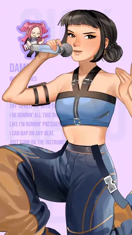 I saw an edit of Zoey with this song and I immediately thought I HAD to do this #kpopdemonhunters #kdh #zoey #mira #rumi 