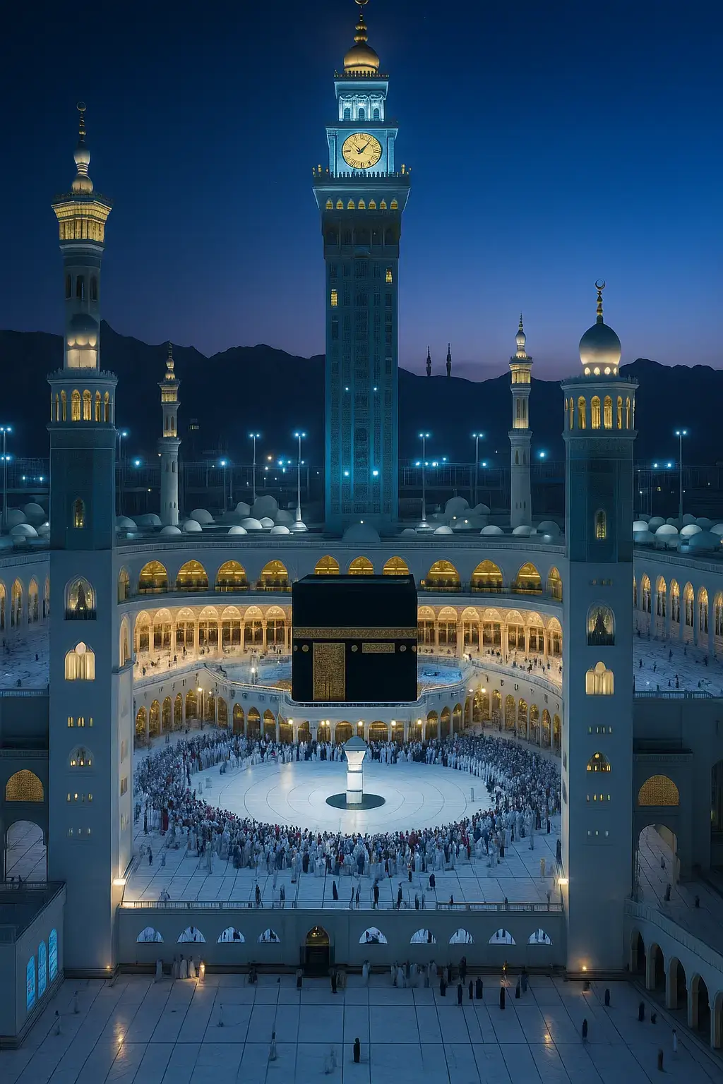 The Kaaba, Islam's holiest shrine, is a cube-shaped building located at the center of the Grand Mosque in Mecca, Saudi Arabia. It serves as the focal point for Muslim prayer and rituals, and is deeply symbolic of faith, unity, and submission to God. Muslims around the world turn towards the Kaaba during their daily prayers, and it is the central structure that pilgrims circumambulate during the Hajj and Umrah. #Kaaba   #KhanaKaba   #KabhiToKholenge   #NaatSharif   #IslamicVibes   #MakkahMukarramah   #HeartTouchingNaat   #HouseOfAllah   #TearsInEyes   #IslamicTikTok   #foryou   #foryoupage   #fyp   #viral   #tiktokviral   #explorepage   #ViralIslamicVideo ---
