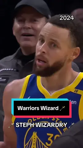 There’s only one way to explain it… You’re a wizard Curry 🧙‍♂️ @warriors #NBA #Basketball #Warriors #Steph #StephCurry 