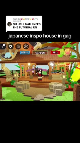 Replying to @💢🌟MAD🌟💢🪽 tutorial for my japanese inspo house in grow a garden❤️ #fyppppppppppppppppppppppp #growagarden #foryou #gag #roblox #fyp 