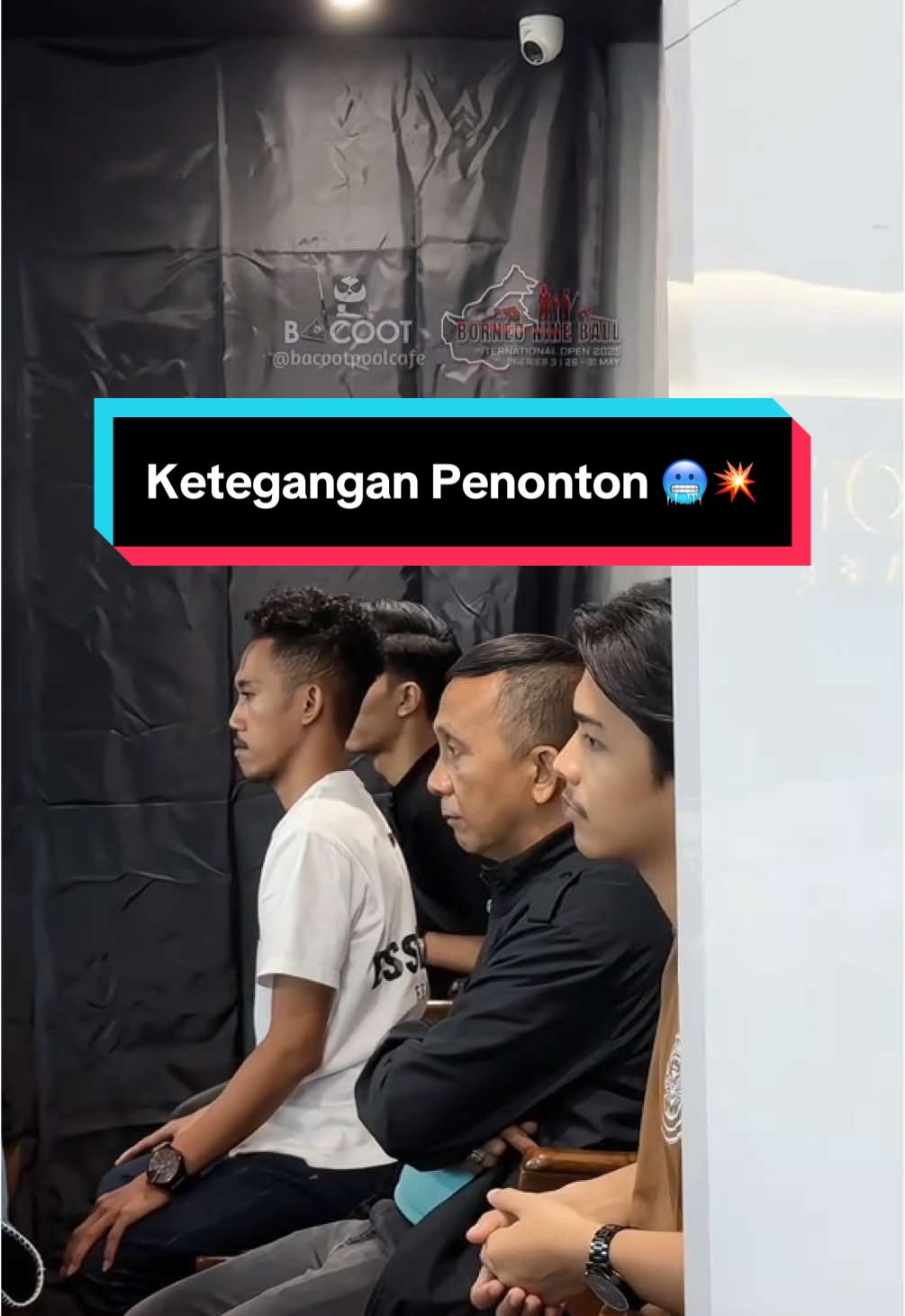 Bukan cuma pemain yang tegang, tapi yang nonton pun ikut tegang 🥶💥 #billiard #billiardpontianak #billiardindonesia #bacootpoolcafe #billiards #pontianak #fyp #bilyar #billiarpontianak #fypppppppppppppppppppppp #placetogopontianak #fypシ #explorepage #billiardmurah #billiardtournament 