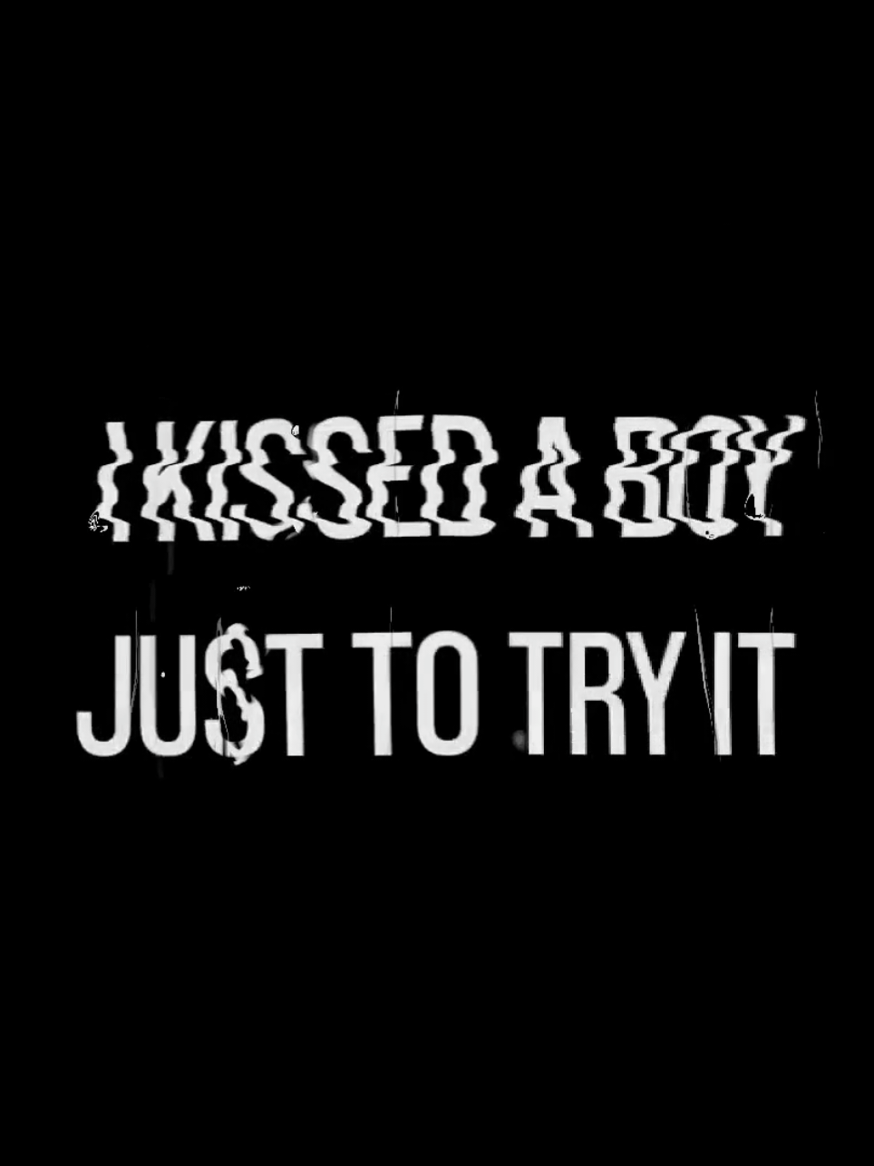 I kissed a boy #foryou #lyrics #musicvibes #fyp 