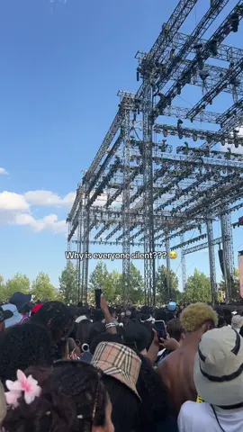 Is it just me or is the crowd rubbish?? 😭😭😭 no one was singing??? #wireless #wirelessfestival #vybzkartel #spice #foryou #sidem #wireless2025 