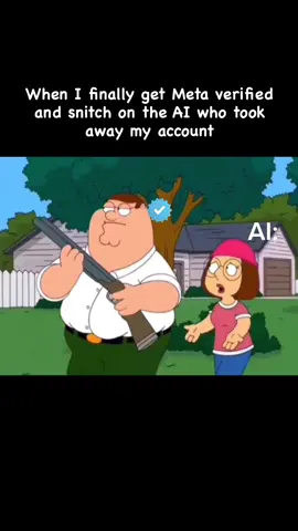 I need to learn how to pop off on this because I really have no desire to work with Meta platforms again , how are you going to have this crazy of a mess up and not take accountability of it. Is the CEO publicly announcing anything ? No he’s post bs about everything else. Get it together instagram.                                 #familyguy #meta #ban #insta #fyp #viral #relatable #funnytiktok #metaban #ig #banned #fyp #metaverified 