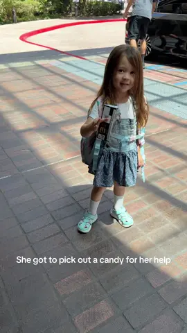 She loved feeling like an independent woman by packing her own backpack from @Simple Modern #kidsbackpack 