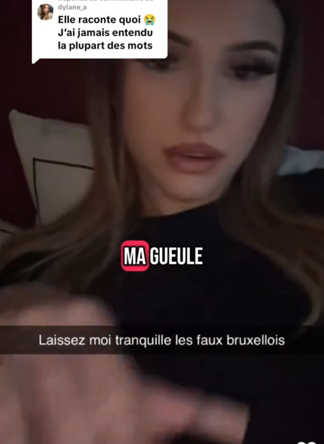 Réponse à @dylane_a elle a répondu sur snap BAHAHAHA 🤣🤣🤣🤣 #toomuchlucile #bruxelles🇧🇪 #bxl 