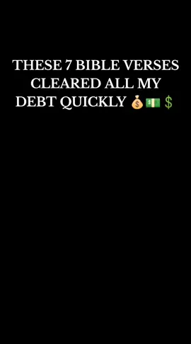 If you're feeling overwhelmed by bills, stuck in a cycle of lack, or praying for a financial breakthrough, this video is your sign. God has a Word for your situation. These verses will speak directly to your heart, shift your mindset, and activate faith for your financial freedom. ​  #debtfree​  #breakthrough​  #faithandfinances​  #supernaturalprovision​  #biblicalwealth​  #christianfinance​  #breakthrough​
