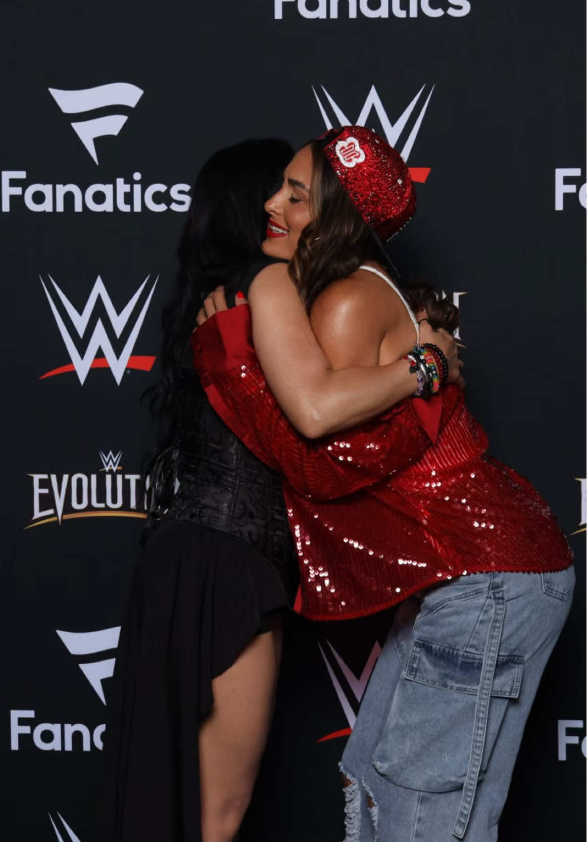 🔥 Who’s your pick to survive the chaos and stand tall in the Battle Royal tonight?! 👑💥 We’re locked in and ready for a night of history at #WWEEvolution. Let’s make it unforgettable. See you at 7PM ET! 🎯✨ @The Nikki and Brie Show 