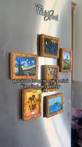 So cute and easy to hide all of those scratches! #artgallery #picasso #artmagnets #fridgeartmagnets #miniartgallery #art #homedecor #vangogh #vangoghgallery 