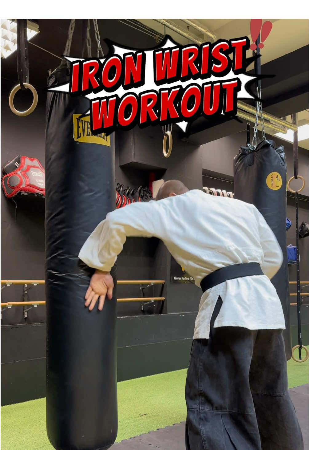IRON FIST WORKOUT 🦾🥋 #workout #martialarts #boxing #fyp 