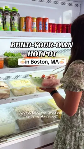 The perfect casual/budget friendly meal if youre craving malatang. They also had a diy sauce bar & soy milk! #bostonfoodies #thebostonfoodie #malatanghotpot #malatang #bostonma #bostontiktok #massachusettscheck #massachusettstiktok #hotpot 