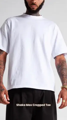 Shaka Max Heavyweight Cropped Tee 