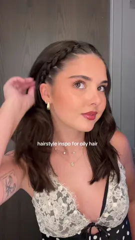 Replying to @Leah bongailas💕 how I did my hair for brunch this AM ❣️  #hairtok #hairstyleinspo #hairtutorial #swifttok #taylorswift #lover #daylight #dutchbraids #braidedheadband #curtainbangs 