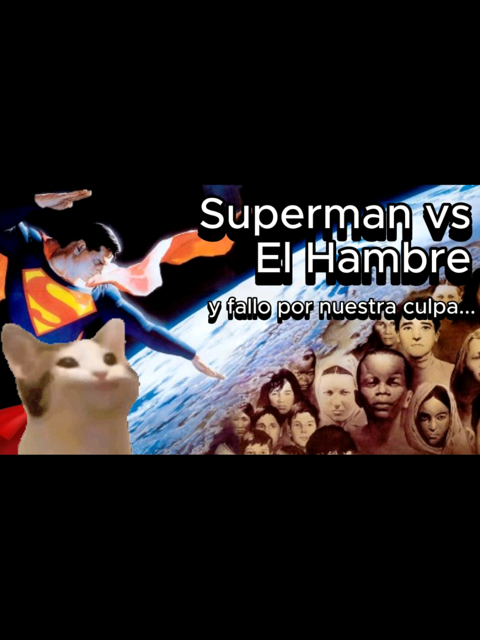 El día que superman intento acabar con el hambre... Y falló por nuestra culpa.. Una de las mejores historias de uno de los mejores superhéroes de la historia :D #superman #esperanza #comic #leccionesdelavida 