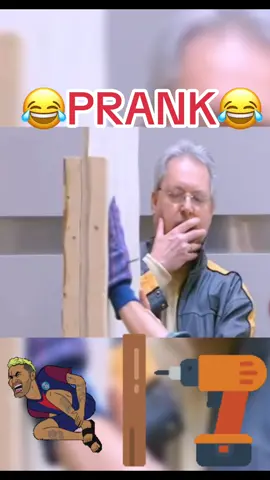 Bad aimed with the drill prank!😂 #funny #prankvideo #prankwars #gags #pranksta2025 #fyp 