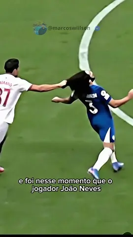 Ele só fez o que todo mundo tinha vontade 😂 João Neves puxando o cabelo do cucurella  Quer aprender a criar vídeos com Ia? Link na bio  #psgxchelsea #chelseavspsg #chelsea #psg #MundialDeClubes #cucurella #joaoneves 