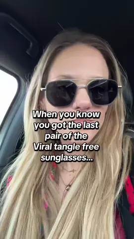 The viral sunglasses now have FREE SHIPPING! #tanglefreeaviators #sunglasses #sunnies #womenssunglassses 