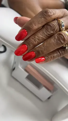 Nails for my girl 👵🏽❤️✨ classy nails w a good manicure have my heart #fyp #manicure #hardgelnails 