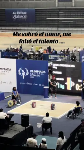 No logré lo que más anhele…. . . . . . #halterofilia #powerlifting #weigthlifting #pr #conade #olimpiadasconade #deportesentiktok 
