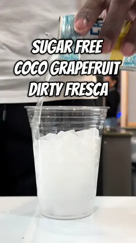 Sugar Free Dirty Fresca Breakdown 🤭 #dirty #drinkrecipes #sugarfree 
