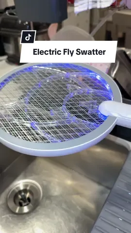 Excuse the mess! We just got back from grocery shopping and before throwing out all the boxes and bags in the garage.. all the flies got inside the house so I’m fighting all of them🫣😭 #flyzapper #flies #zapper #flyswatter #electricflyzapper #mosquito #mosquitobites 