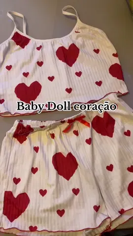 Baby Doll Coração  #babydoll #pijamacoracao 