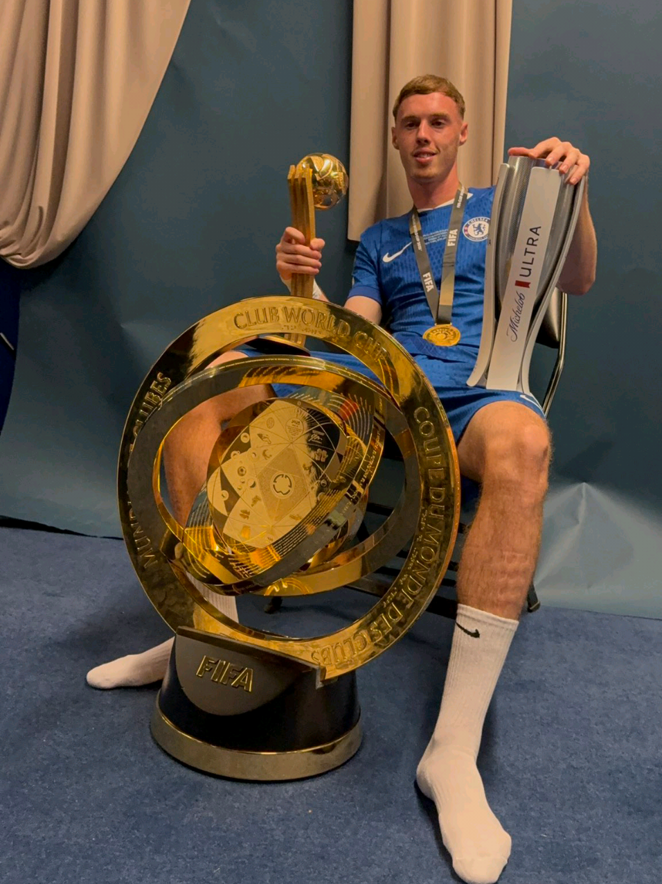 Cold Palmer 🥶🏆🏅 #champions #FIFACWC #fifaclubworldcup #colepalmer #palmer #coldpalmer #chelsea #chelseafc #ktbffh #fyp