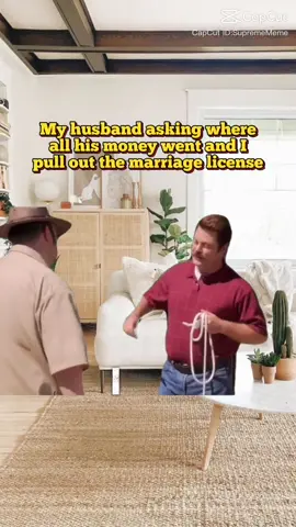 I hang on to my marriage license like you hang on to your driving license! 😂😂😂 #Crohnie #reality #marriage #married #21years #open #happy #fyp #viral #comedy #funny #capcut #supremememe 💜🖤✌🏼