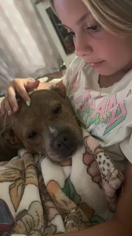 Reba is Maddie’s soul dog.  I have a video of Maddie years ago with Reba doing the same thing when she would move her arm away.  