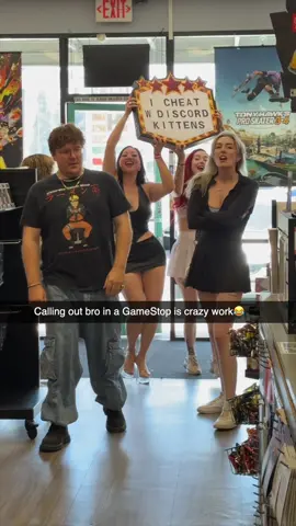 Doing this in GameStop is unhinged. Was she right? @Rachael Lerman @UncleCrandy @ChristieMcFit on IG @MAREN 
