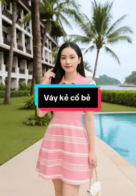 Váy kẻ cổ bẻ 2 màu thiết kế trẻ trung năng động #trend #xuhướng #viral #thoitrang #xuhuongtiktok #model #thoitrangnu 