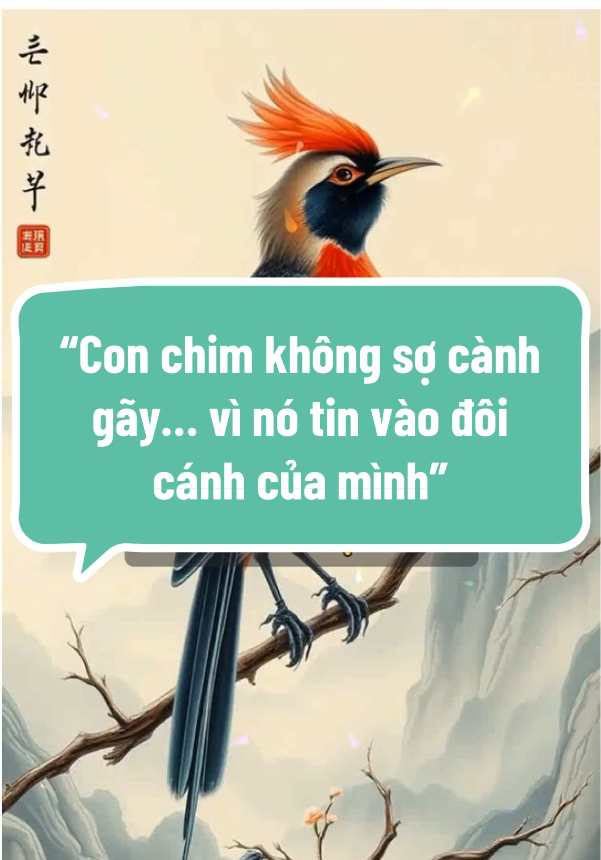 Phần 73: “Con chim không sợ cành gãy… vì nó tin vào đôi cánh của mình” #damngantutai #truyencamhung #buongbo #thuctinh #chualanh #truongthanh #tiktokviral 