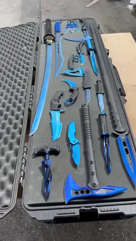 Not just a knife set… this is an arsenal. 🔥 The Mega 16-Piece Tactical Set brings the ultimate survival & EDC loadout: blood-red sword, tactical tomahawk, throwing knives, karambits, folders, fixed blades & more. 💀 Perfect for apocalypse prep, collectors, or just flexing the craziest blade kit on TikTok. Who’s ready to level up? 👇 #KnifeTok #BladeCity #EDCgear #TacticalKnives #SurvivalKit #MegaSet #ViralBlades