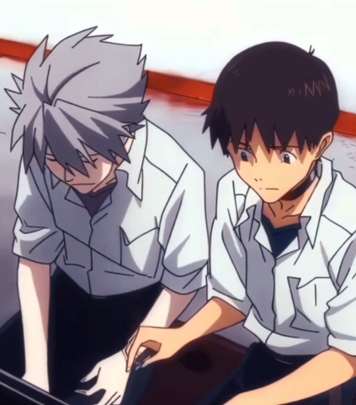 #KAWROU + #SHINJI || doomed yaoi💔 (so proud of this so sorry its evil) || #kawoshin #kawoshinedit #neongenesisevangelionedit #neongenesisevangelion #neongenesis #nge #shinjiikari #kawrounagisa #edit #fyp #fypシ #viral 
