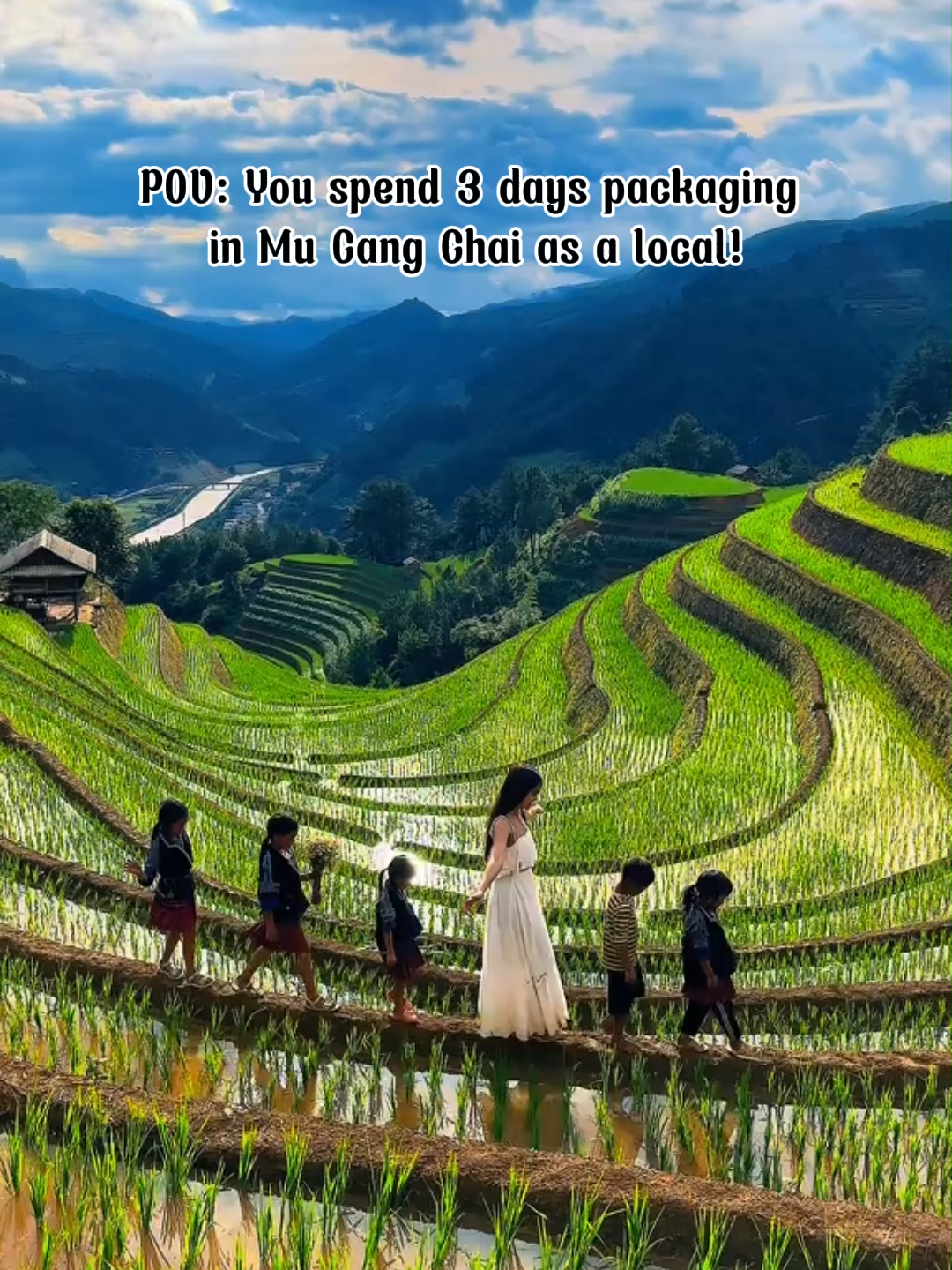 Got 3 days in Vietnam? Discover Mu Cang Chai – famous for its stunning terraced rice fields and the unique culture of the local ethnic people. Don’t miss the most beautiful season of Mù Cang Chải in the next few months. 👉DM us now to get a detailed itinerary and experience this beautiful land like a true local! #vietnamtravel #wander #packaging #vietnamtrip🇻🇳 #mucangchai #terraces #vietmountaintravel