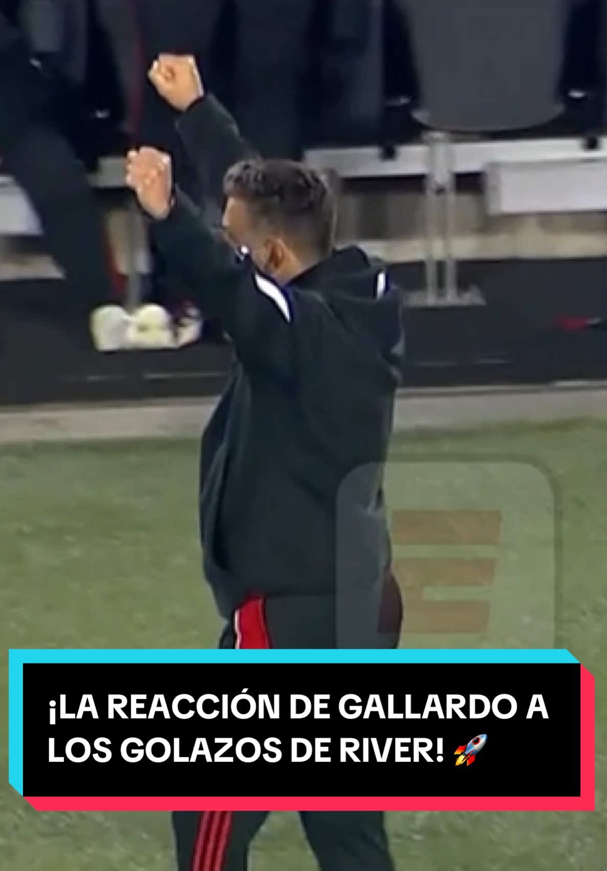 ¡NOCHE DE GOLAZOS EN EL MONUMENTAL! 🚀 Así reaccionó Marcelo #Gallardo a la victoria de #River ante #Platense por 3-1 🔥⚽️ 📺 ESPN Premium | Suscribite al Pack Futbol | #TorneoClausura #TikTokDeportes #Futbol 