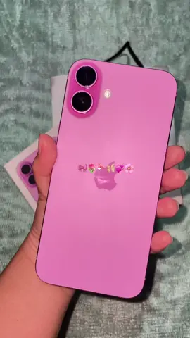 Pink so pretty💞🎀🌸 #iphone16plus #apple #iphone #iphone16pluspink #iphonepink #unboxing #fyp @apple 