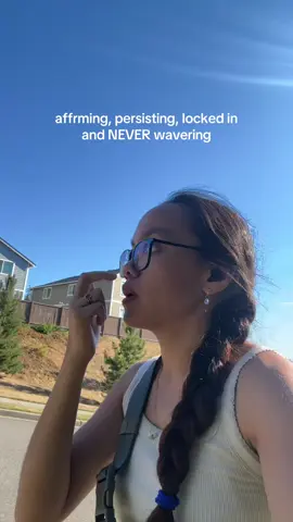 we never what? WAVER. continue persisting and trust me everything is gonna work out the way you wanted it to and MOREEE!! #affirmations #efttapping #persist #fyp #lawofassumption #loa 