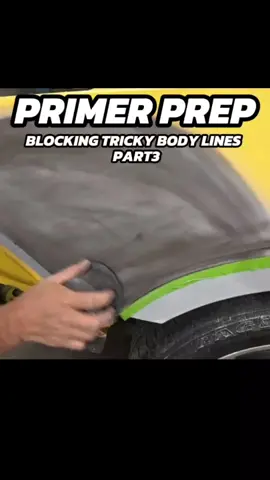 PRIMER PREP FOR TRICKY BODY PART3 #autopaint #howtopaintacar #blockingprimer #paintandbody #autobodywork #fixyourcar #garageautopaint #foryou 