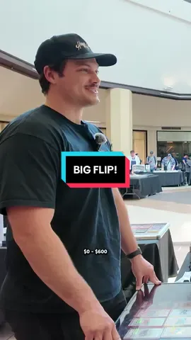 We Did ANOTHER BIG FLIP! Showcasing a deal at the Twin Oaks Card Show - full video on my YouTube channel! #pokemon #vendor #vendorpov #pokemoncards