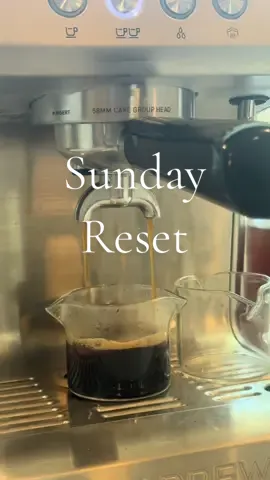 Sunday reset ! 
