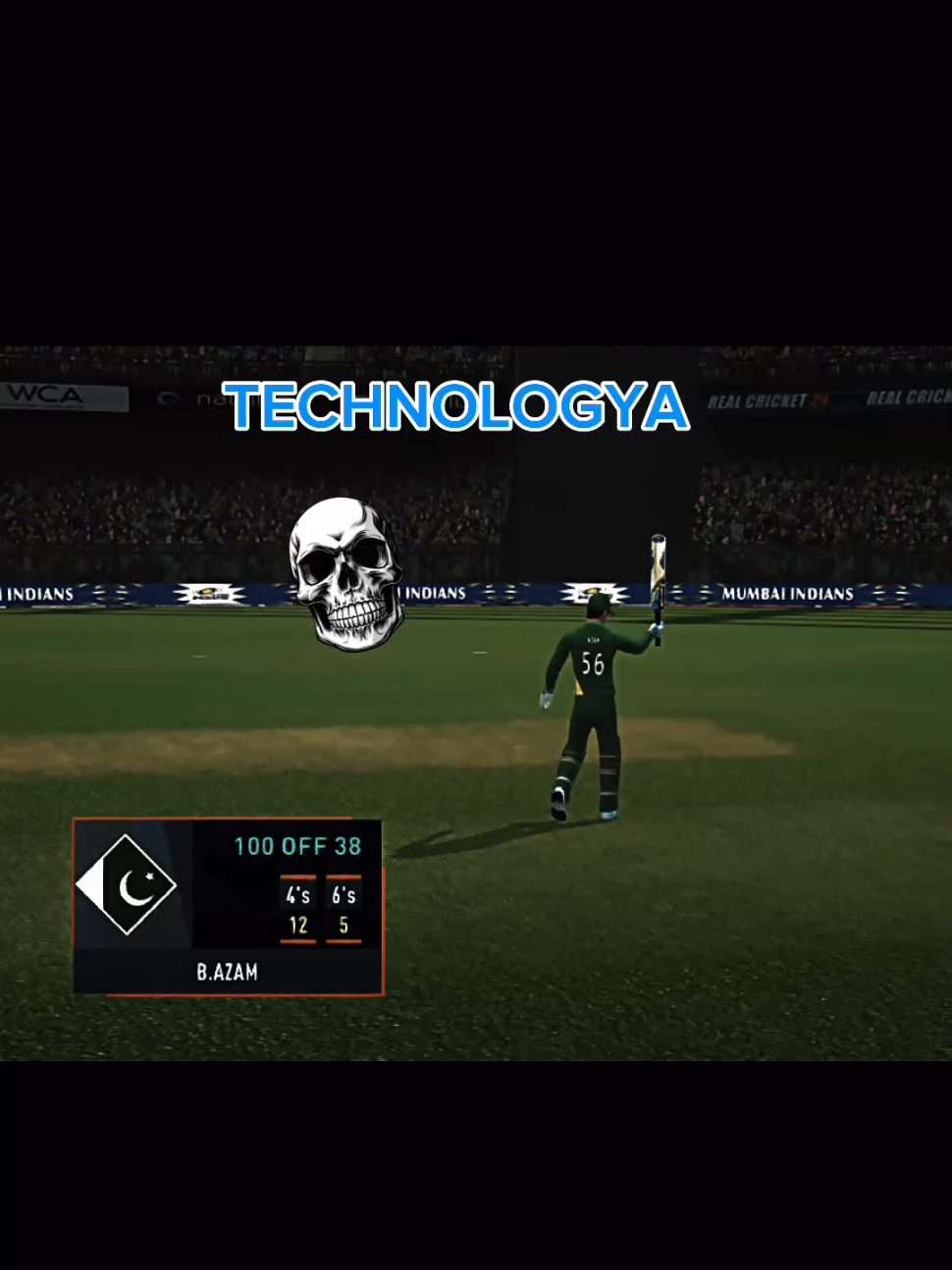 TECHNOLOGYA 👑👑 KING BABAR REAL CRICKET GAMING 👊  #faharzaman #babarazam #gaming #realcricket22 #pleaseunfrezzemyaccount 