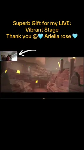 🩵 Ariella rose 🩵, thank you for this wonderful Gift sent in my LIVE! I'll cherish this moment forever.@🩵 Ariella rose 🩵 #tiktoklive #livehighlights #livegift #vibrantstage #fyp 