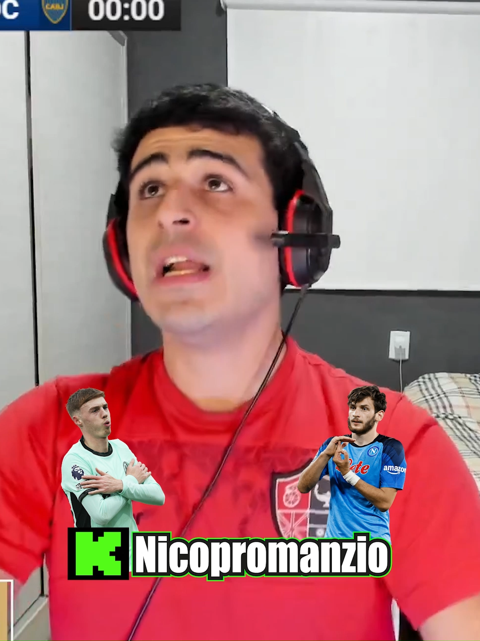 Jugadores infravalorados  #nicopromanzio #stream #kick #colepalmer #kvichakvaratskhelia