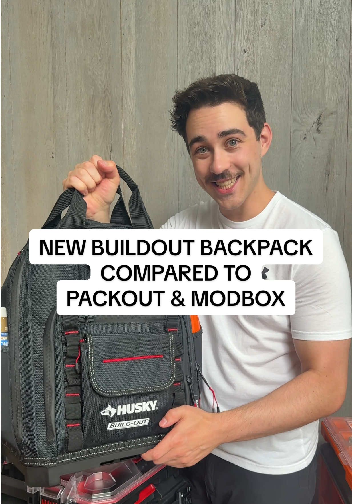 NEW HUSKY BUILDOUT BACKPACK FOR ONLY $59!? Would you use this Tool Backpack over the Milwaukee Packout or Klein MODbox? Stay tuned for more quick comparisons and Subscribe to my YouTube Channel for the TOP 25 SYSTEMS OF 2025!  #weihedesigns #milwaukeepackout #packout #modbox #kleintools #kleinmodbox #milwaukeetool #toughbuilt 