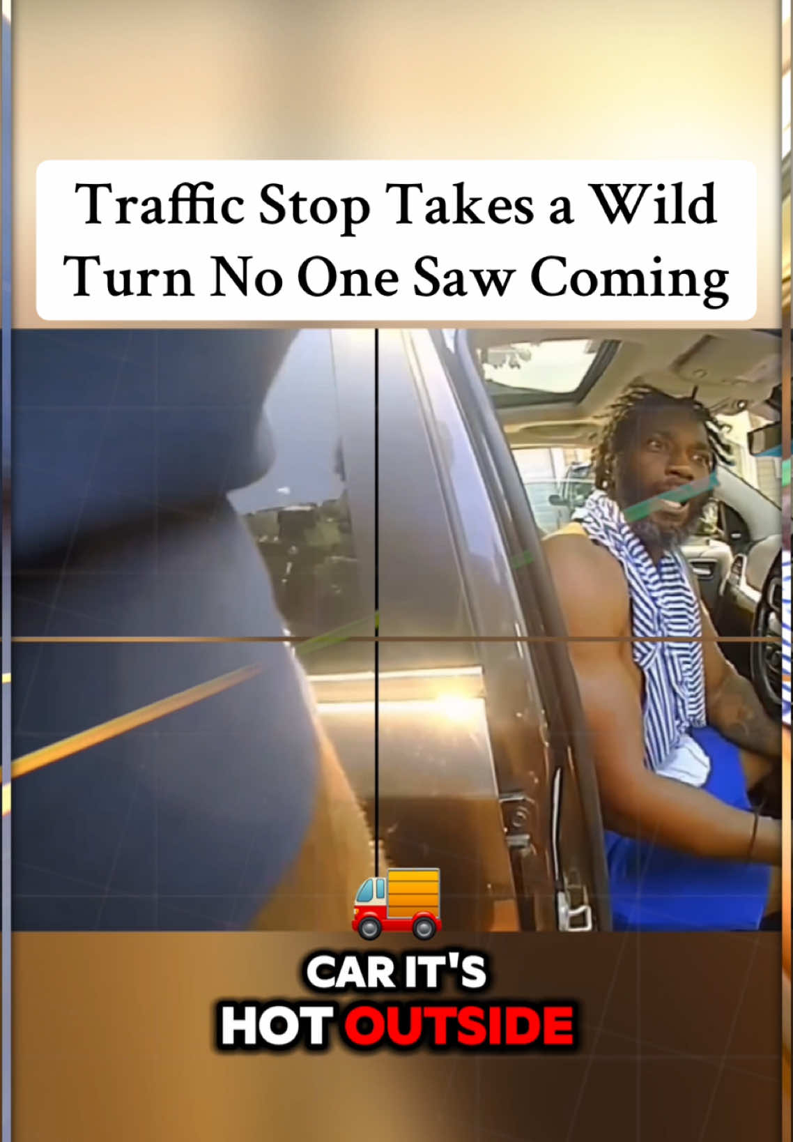 Traffic Stop Takes a Wild Turn No One Saw Coming #cops #copsoftiktok #police #fyp 