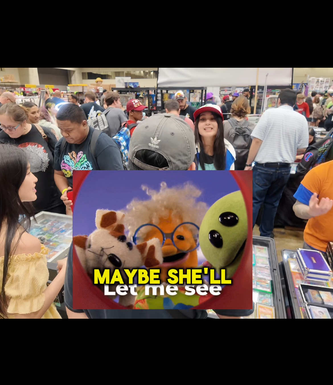 Such a wholesome experience!  Please give your cute cards for trade for my fiancé #pokemon #cardshow #pokemonvendor #vendorpov #cardparty #pokemoncards #tcg #tcgcommunity #pokémonteg #collectacon #orlando 